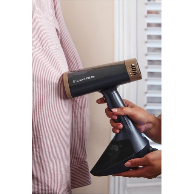 Russell Hobbs 28550-56 garment steamer Handheld garment steamer 0.2 L 1400 W Blue, Gold