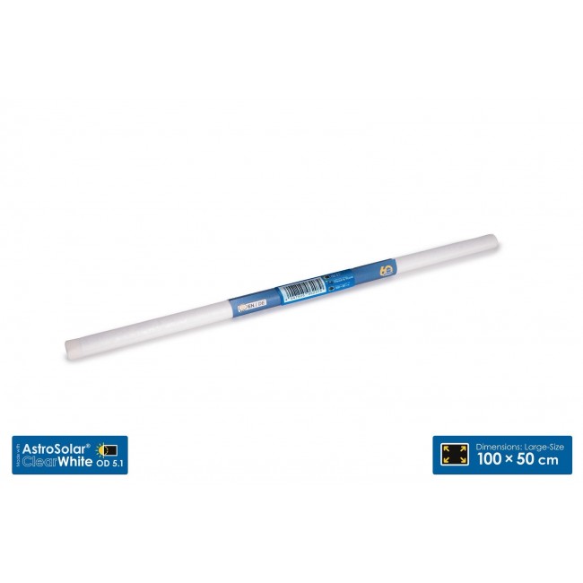 Folia s oneczna AstroSolar ClearWhite Safety OD 5.1, 100x50cm