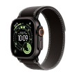 Apple Watch Ultra 3 GPS + Cellular 49mm Black Titanium Case with Black/Charcoal Trail Loop - M/L