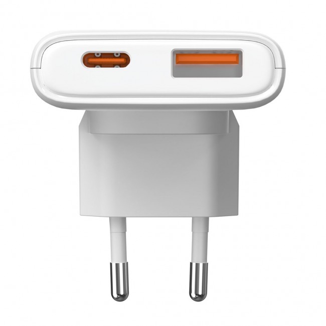 Akyga USB-A + USB-C charger AK-CH-31
