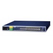 PLANET MGSW-24160F network switch Managed L2+ Gigabit Ethernet (10/100/1000) Power over Ethernet (PoE) 1U Blue