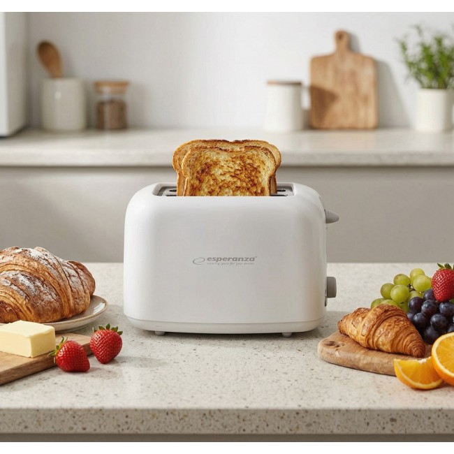 Esperanza EKT002 Caprese 2 slice(s) 600 W White