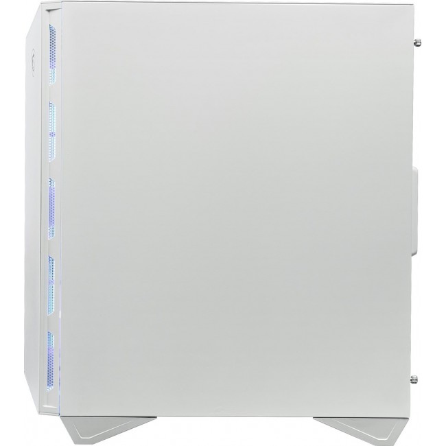 MSI MPG GUNGNIR 110R WHITE Mid Tower Gaming Computer Case 'White, 4x 120mm ARGB Fan, 1 to 6 ARGB Control board, USB Type-C, Tempered Glass, Center, ATX, mATX, mini-ITX'