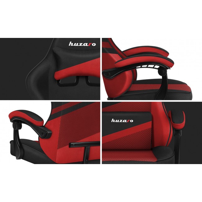 Gaming chair - Huzaro Force 4.4 Red Mesh