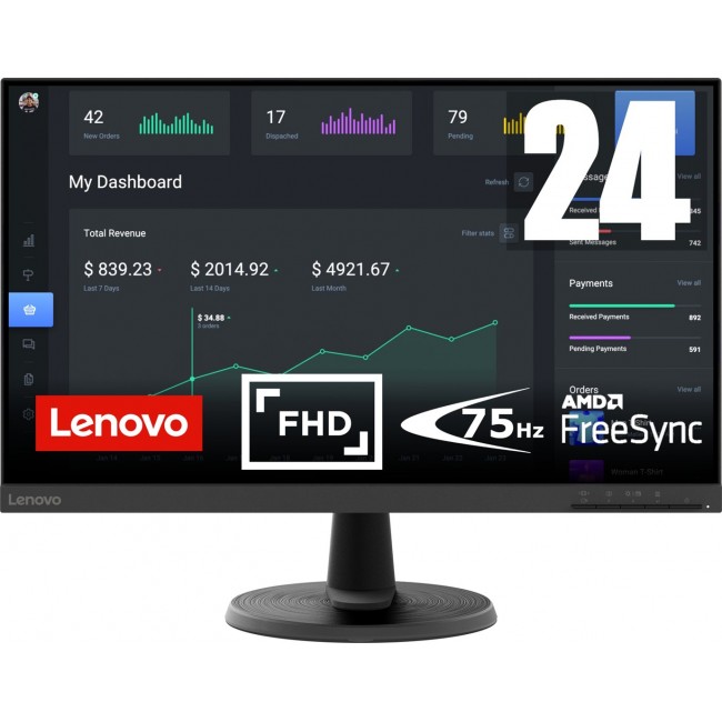 Lenovo D24-40 60.5 cm (23.8