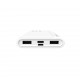 SILICON POWER GP15 Powerbank External battery 10000 mAh 2x USB 2.1A (SP10KMAPBKGP150W) White