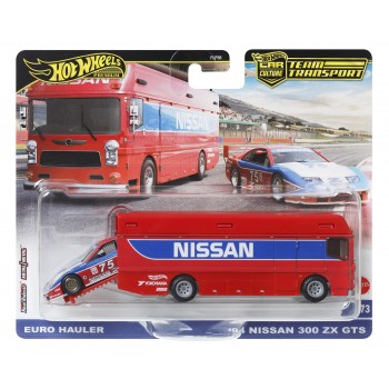 Hot Wheels Car Culture: Team Transport Euro Hauler & '94 Nissan 300ZX GTS