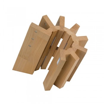 ARTELEGNO PISA Magnetic Beech Wood Knife Stand
