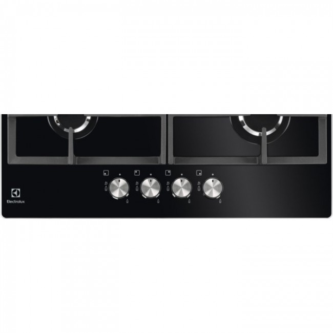 Electrolux KGG6426K Black Built-in 56 cm Gas 4 zone(s) Electrolux KGG6426K Black Built-in 56 cm Gas 4 zone(s)