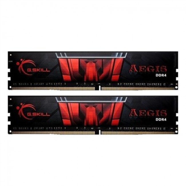G.Skill Aegis F4-3000C16D-32GISB memory module 32 GB 2 x 16 GB DDR4 3000 MHz G.Skill Aegis F4-3000C16D-32GISB memory module 32 GB 2 x 16 GB DDR4 3000 MHz