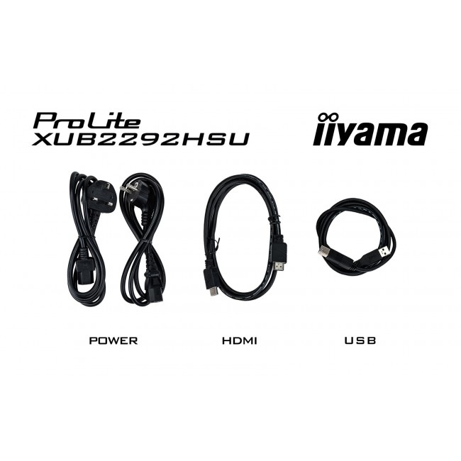 iiyama ProLite 21.5 IPS technology panel with height adjustable stand and 100Hz refresh rate