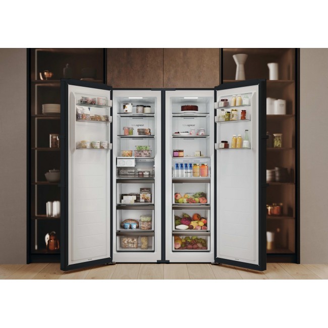 Haier UP 60 Series 7 H4F306DDH1L Upright freezer Freestanding 301 L D Black Haier UP 60 Series 7 H4F306DDH1L Upright freezer Freestanding 301 L D Black