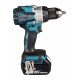Makita DDF489RTJ power screwdriver/impact driver 1800 RPM Black, Blue, Steel