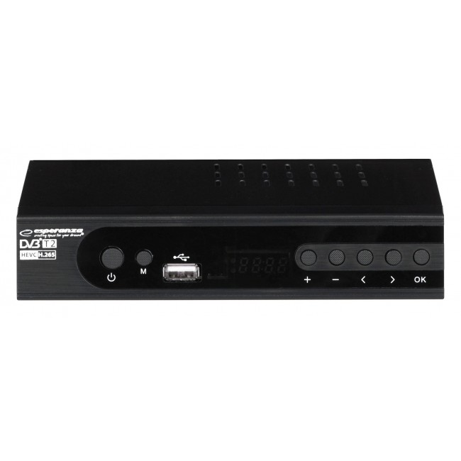 Esperanza EV106P TV set-top box Cable Black