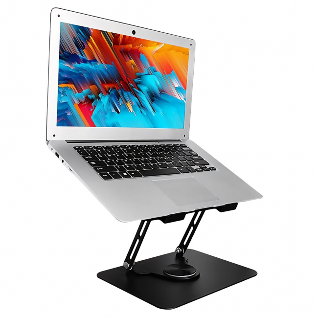 Adjustable, rotatable, ergonomic laptop stand 10 17 LAPTOP STAND ROTO MT2662