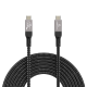 Gembird CCBP-USB4-CMCM240-0.3M Premium USB4 Type-C charging and data cable, 40 Gbps, 240 W, 0.3m Gembird CCBP-USB4-CMCM240-0.3M Premium USB4 Type-C charging and data cable, 40 Gbps, 240 W, 0.3m