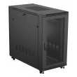 Lanberg FF01-6222-23B rack cabinet 22U Freestanding rack Black Lanberg FF01-6222-23B rack cabinet 22U Freestanding rack Black