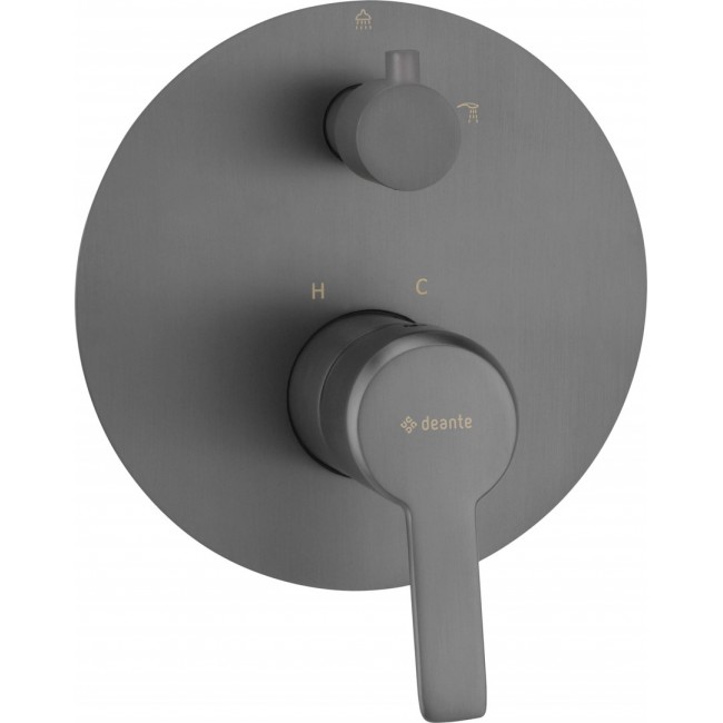 Concealed shower mixer with shower switch