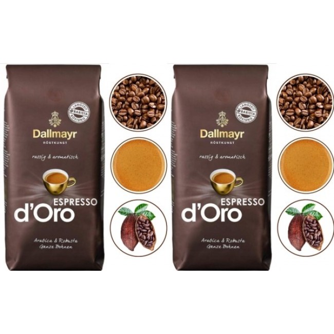 Kawa ziarnista Dallmayr Espresso dOro 2 kg