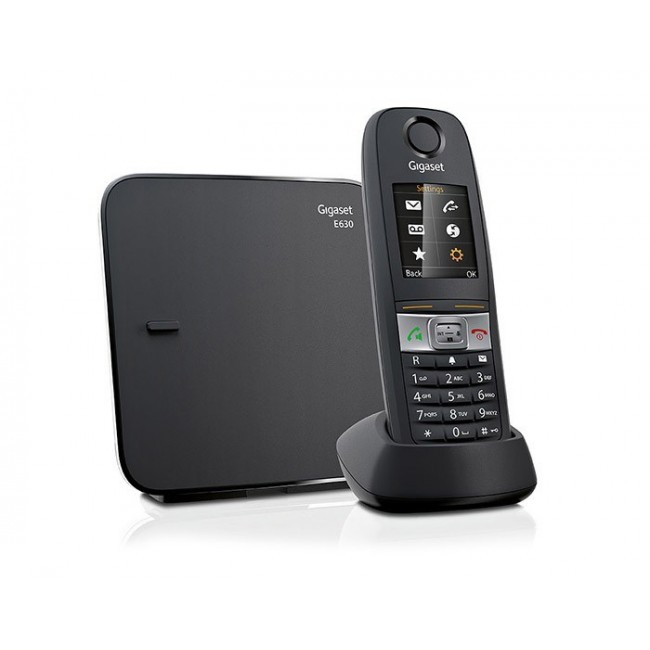 Gigaset E630 cordless phone with large keypad IP65