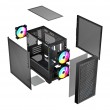 Logic DART PRO ARGB MINI USB-C PC Case Black Logic DART PRO ARGB MINI USB-C PC Case Black