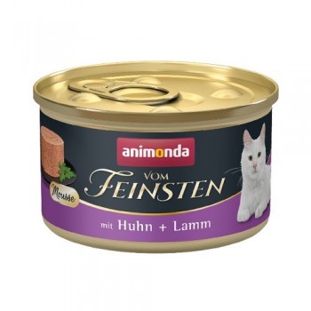 ANIMONDA Vom Feinsten Mousse Chicken and lamb - wet cat food - 85g