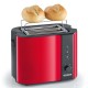 Severin AT 2217 toaster 2 slice(s) 800 W Metallic, Red Severin AT 2217 toaster 2 slice(s) 800 W Metallic, Red
