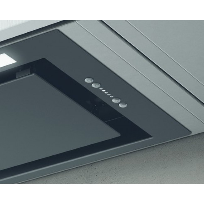 Elica LANE BL MAT/A/72 Built-in Black, Grey 550 m /h