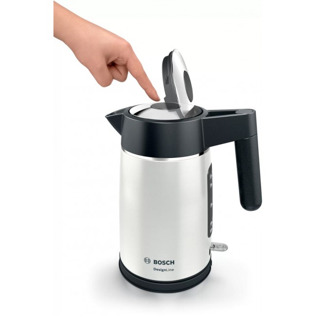 Bosch DesignLine electric kettle 1.7 L 2400 W Black, Silver Bosch DesignLine electric kettle 1.7 L 2400 W Black, Silver