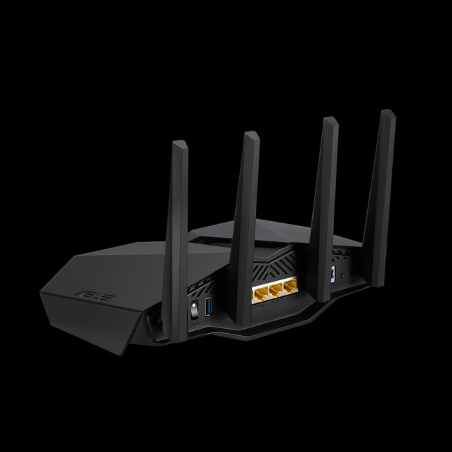 ASUS RT-AX82U wireless router Gigabit Ethernet Dual-band (2.4 GHz / 5 GHz) Black ASUS RT-AX82U wireless router Gigabit Ethernet Dual-band (2.4 GHz / 5 GHz) Black