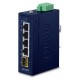 PLANET IGS-510TF network switch Unmanaged Gigabit Ethernet (10/100/1000) Blue