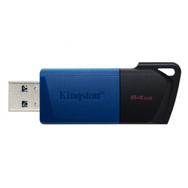 Kingston Technology DataTraveler 64GB USB3.2 Gen 1 Exodia M (Black + Blue) - 2 Pieces Kingston Technology DataTraveler 64GB USB3.2 Gen 1 Exodia M (Black + Blue) - 2 Pieces