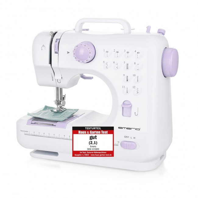Emerio SEW-121820 sewing machine Semi-automatic sewing machine Electric