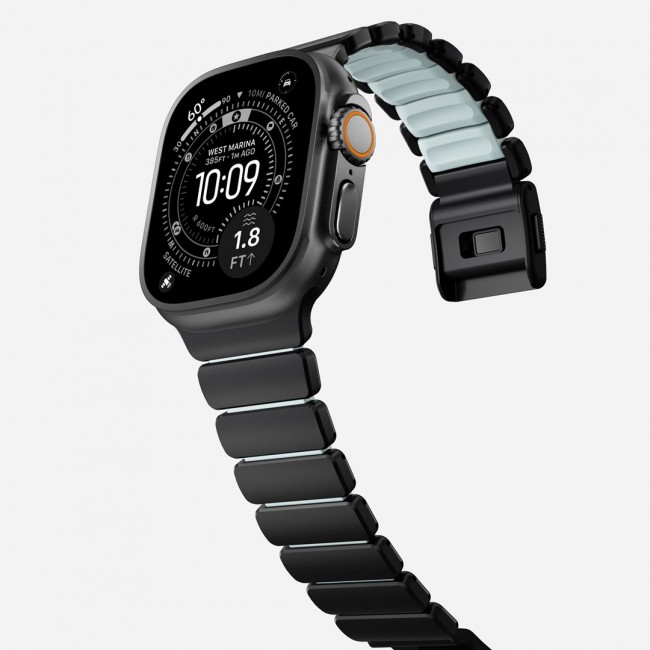 Nomad NM009896858 smart wearable accessory Band Black Titanium