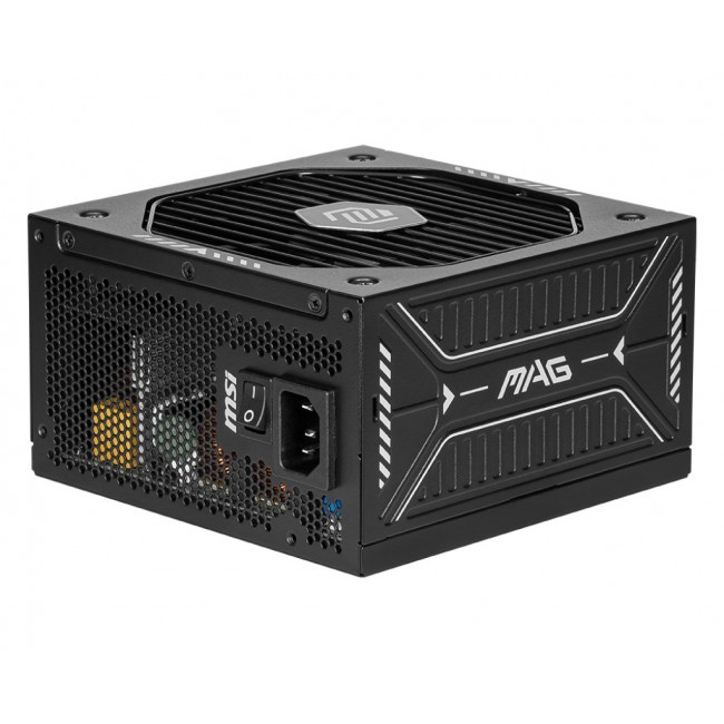 MSI MAG A750GLS PCIE5 power supply unit 750 W 24-pin ATX ATX Black MSI MAG A750GLS PCIE5 power supply unit 750 W 24-pin ATX ATX Black