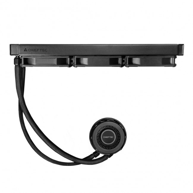 Chieftec CLC-360-VRM-BLK computer cooling system Computer case All-in-one liquid cooler 12 cm Black