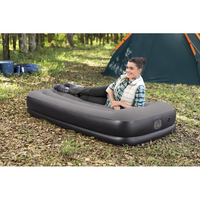 Bestway Tritech Twin Air Mattress with Built-in USB Pump 1.91 m x 97 cm x 36 cm