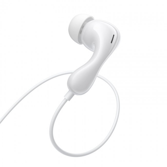 Baseus Encok HZ20 Headset Wired In-ear Calls/Music White Baseus Encok HZ20 Headset Wired In-ear Calls/Music White