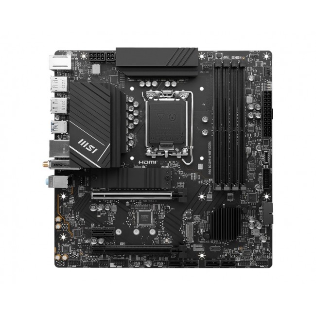 MSI PRO B760M-A WIFI DDR4 motherboard Intel B760 LGA 1700 micro ATX MSI PRO B760M-A WIFI DDR4 motherboard Intel B760 LGA 1700 micro ATX