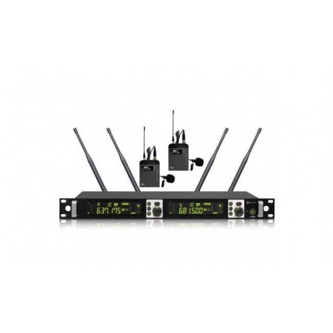 Avtek WM 2B Wireless set with two bodypack transmitters Avtek WM 2B Wireless set with two bodypack transmitters