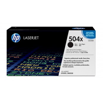 HP 504X High Yield Black Original LaserJet Toner Cartridge
