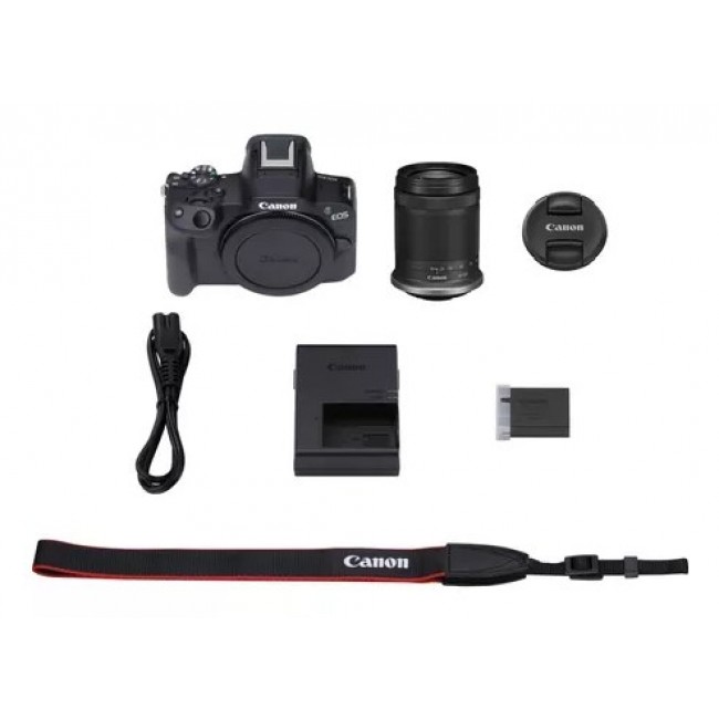 Canon EOS R50 MILC 24.2 MP CMOS 6000 x 4000 pixels Black Canon EOS R50 MILC 24.2 MP CMOS 6000 x 4000 pixels Black