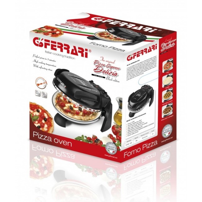 G3 Ferrari Delizia pizza maker/oven 1 pizza(s) 1200 W Black G3 Ferrari Delizia pizza maker/oven 1 pizza(s) 1200 W Black