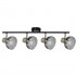 Activejet LISA double black and gold ceiling wall light strip E14 wall lamp for living room