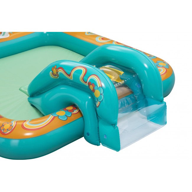 Bestway Retro Groove Kids Inflatable Play Center and Pool 1.93 m x 1.52 m x 74 cm