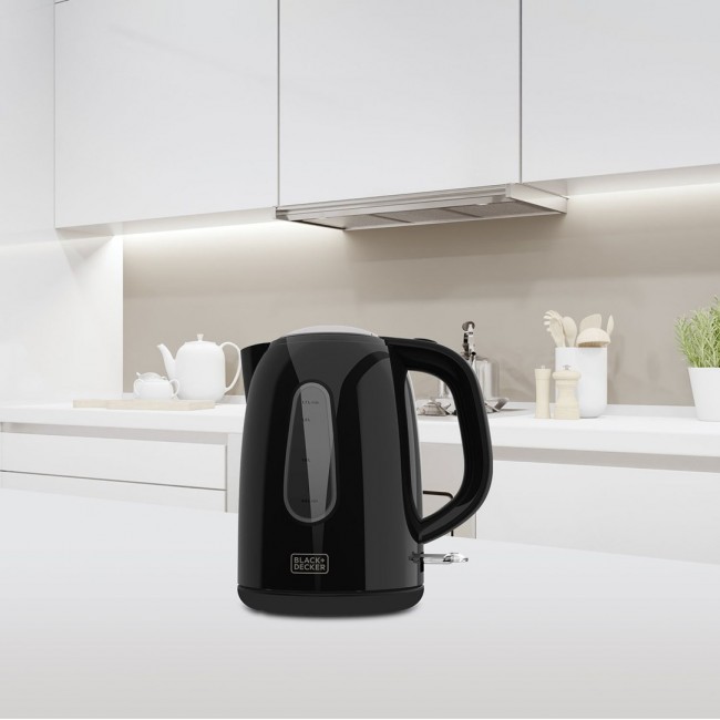 Black & Decker BXKE2203E electric kettle 1.7 L 2200 W Black
