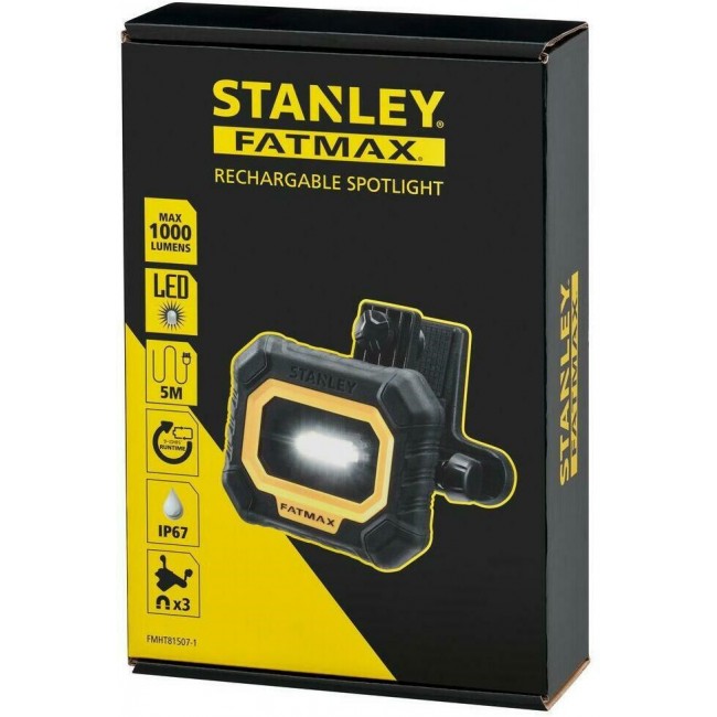 Stanley FMHT81507-1 work light Black, Yellow LED Stanley FMHT81507-1 work light Black, Yellow LED