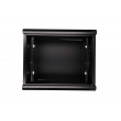 Extralink Rackmount cabinet 9U 600x600 Black wall mounted