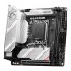 MSI | MPG B760I EDGE WIFI | Processor family Intel | Processor socket LGA1700 | DDR5 DIMM | Memory slots 2 | Supported hard disk drive interfaces SATA, M.2 | Number of SATA connectors 4 | Chipset Intel B760 | Mini-ITX
