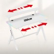 Huzaro Hero 1.9 RGB White Gaming Desk Huzaro Hero 1.9 RGB White Gaming Desk